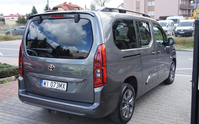 Toyota Proace City Verso cena 143900 przebieg: 31000, rok produkcji 2023 z Kępice małe 497